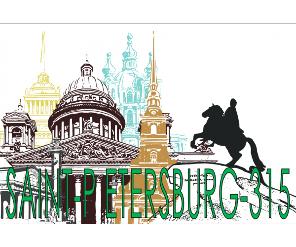 "315 лет Санкт-Петербургу". Design: Still Hobby (VIPA)