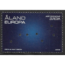 Аландские острова. EUROPA CEPT. Астрономия. Марка