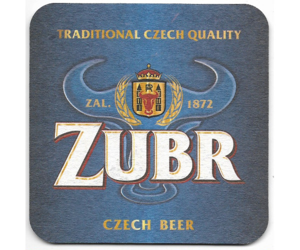 Бирдекель "ZUBR Czech beer"