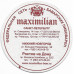Бирдекель "MaxBier (maximilian)". Тип II