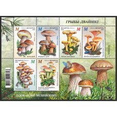Белоруссия. Грибы-двойники. Блок