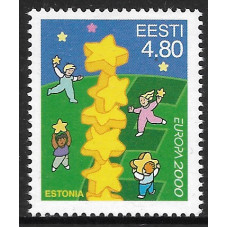 Эстония. EUROPA CEPT. Европа-2000. Марка