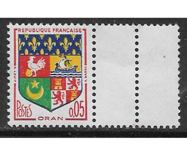 Франция. Стандартный выпуск. Герб Орана (Алжир). Марка