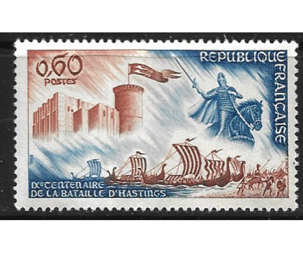 Франция. 900-летие битвы при Гастингсе. Марка