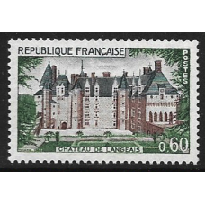 Франция. 500 лет Шато Ланже (Château de Langeais). Марка Франция. 500 лет Шато Ланже (Château de Langeais). Марка