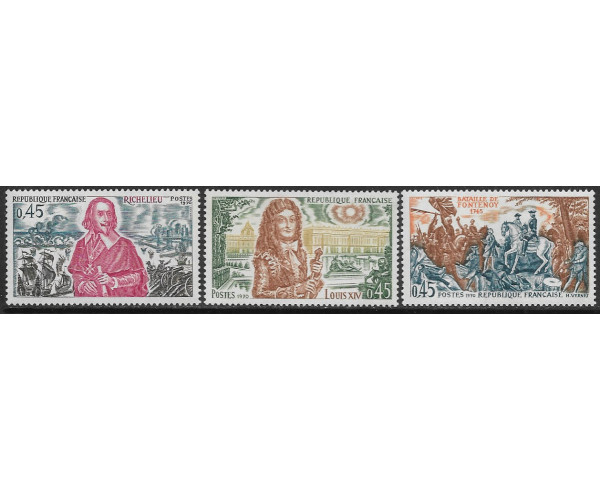 Франция. Великие имена из французской истории (выпуск V). Серия