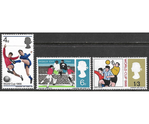 Великобритания. Чемпионат мира по футболу 1966 года в Англии. Серия