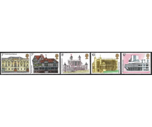 Великобритания. Европейский год охраны памятников. Серия