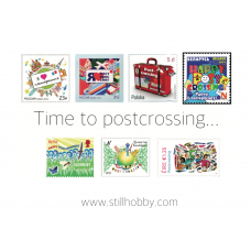 Карманный календарик "Still Hobby. Time to postcrossing..." на 2019 год