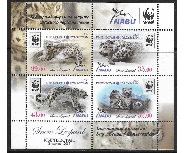 Киргизия. WWF. Международный форум по сохранению снежного барса, Бишкек. Блок