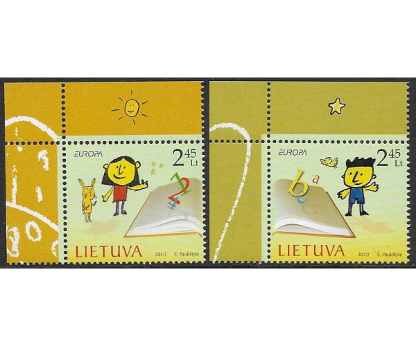 Литва. EUROPA-CEPT. Детские книги. Серия