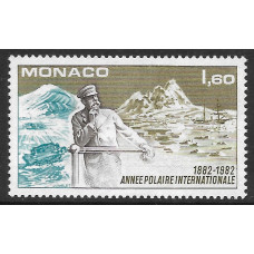 Монако. 100-летие Международного полярного года. Марка