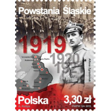 Польша. 100 летие Силезских восстаний. Марка