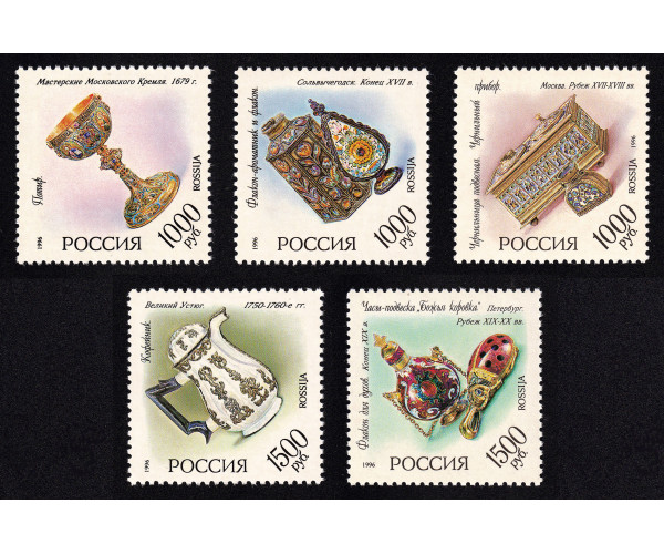 Россия. Русская эмаль XVII-XX вв. в собрании Государственного Эрмитажа. Серия