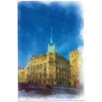 "Петербургские шпили. Универмаг " У Красного Моста". Дизайн: Still Hobby