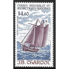 ТААФ. Французская шхуна "J.B. Charcot". Марка